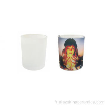 Lanterne en verre sublimation de 7 oz de 7 oz